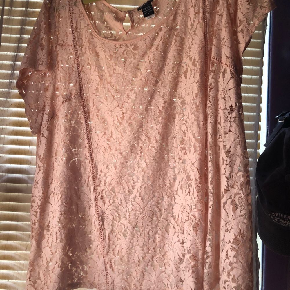 Pink Floral Blouse!